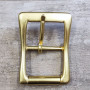 Пряжка 41 мм латунная с роликом и перекладиной L472