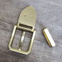 Пряжка для ремня 38 мм со шлевкой латунь
