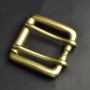 Пряжка 40 мм для ремня латунная с роликом два язычка L95