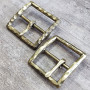 Пряжка для ремня декоративная винтажная ZK-012