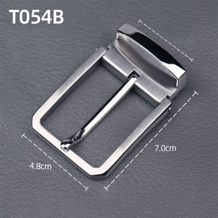 Пряжка 39 мм стальная со шлевкой WT054B