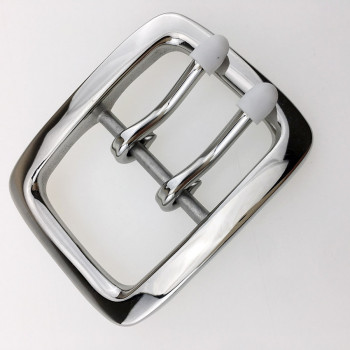 Пряжка 40 мм стальная с перекладиной два язычка S118