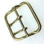 Пряжка 60 мм латунная с перекладиной L-62