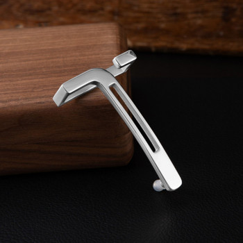 Пряжка 35 мм стальная Т-образная с шипом