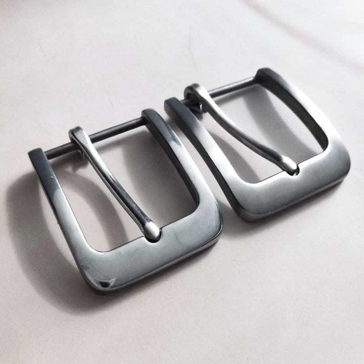 Пряжка 40 мм стальная S4045