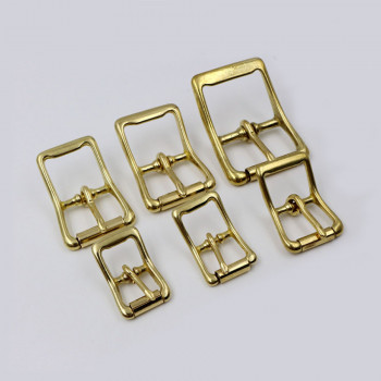 Пряжка 16-38 мм латунная с роликом 2450