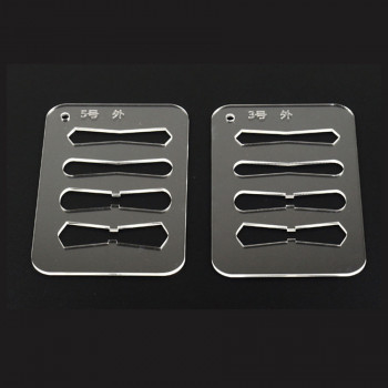 Шаблоны-лекала для кожаных пуллеров на молнии № 3 / 5