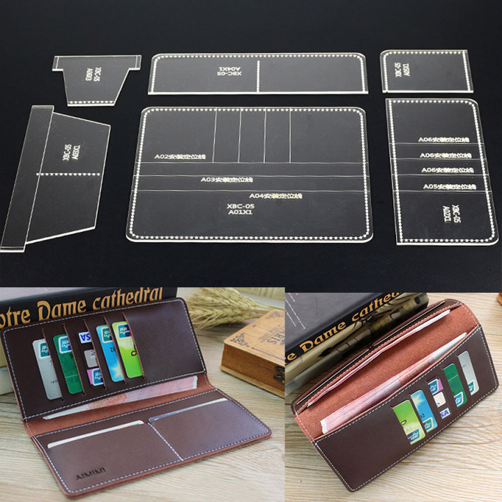 Шаблоны-лекала для портмоне XBC-05