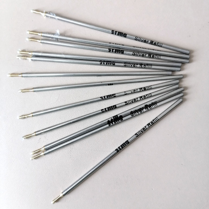 Стержни для разметки цвет серебристый, Италия