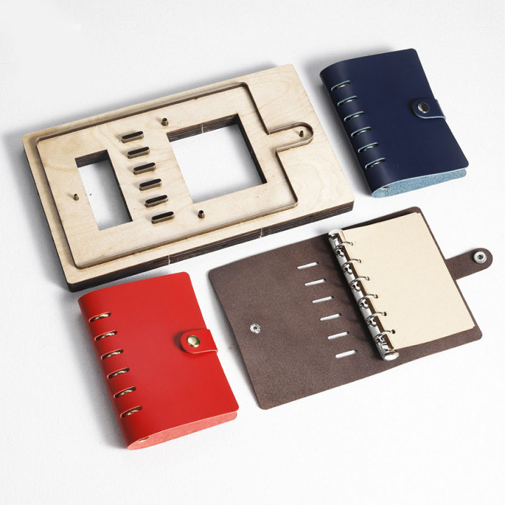 Штанцформа для кожи Обложка для блокнота А7