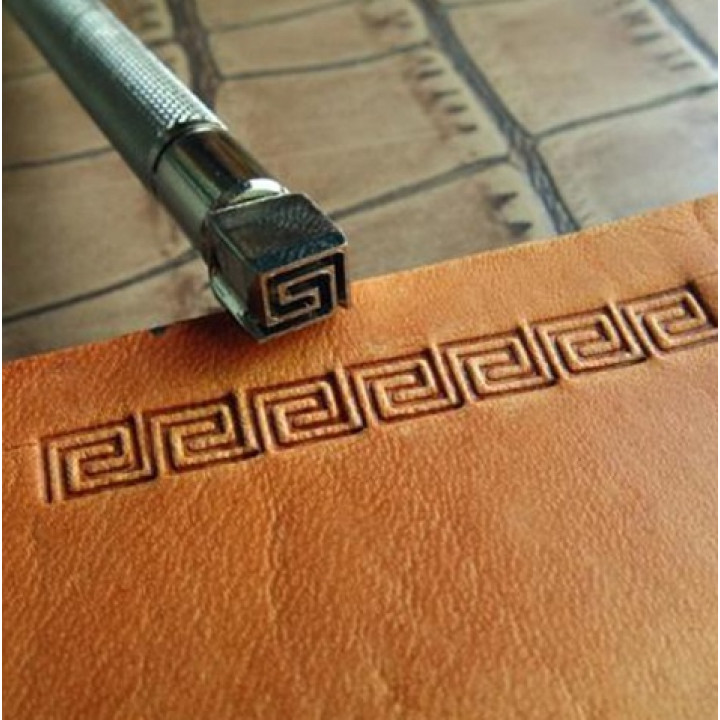 Штамп для тиснения Меандр 8х6 мм