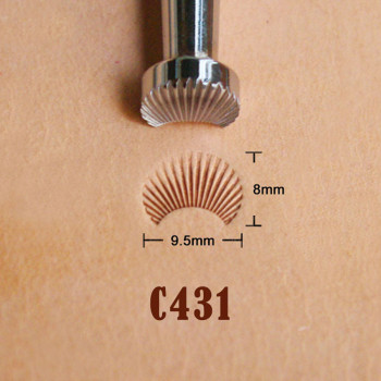 Штамп для тиснения по коже C431 PGF углеродистая сталь