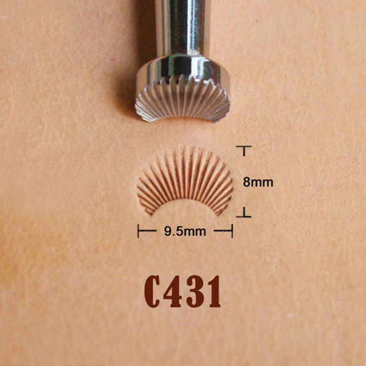 Штамп для тиснения по коже C431 PGF углеродистая сталь