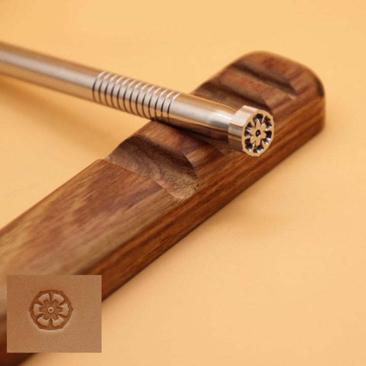 Штамп для тиснения по коже Вишневый цвет нерж. сталь