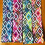 Лента ременная стропа 50 мм Пестрые ромбы