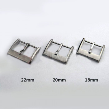 Пряжка бакля для ремешков 18-22 мм арт.101