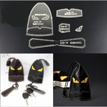 Шаблон-лекало для ключницы Хорор AAB-79