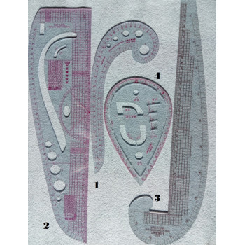 Лекала метрические портновские