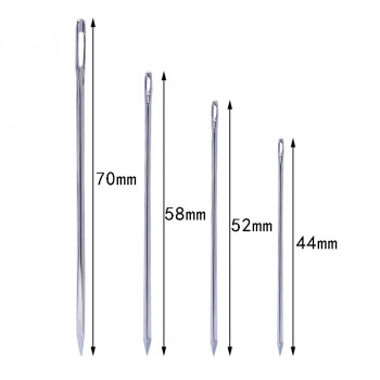 Иглы трёхгранные для кожи 4-7 мм