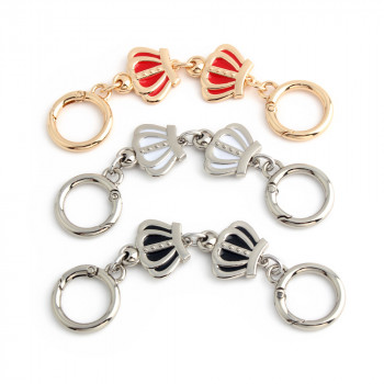 Цепь галантерейная Корона 12 см/25 мм