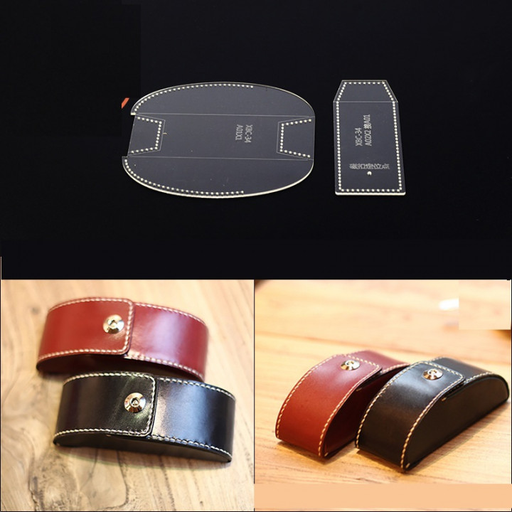 Шаблоны-лекала футляра для очков XBC-34