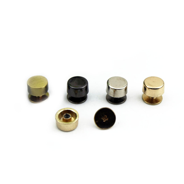 Пукля (ножка) для сумок цилиндрическая