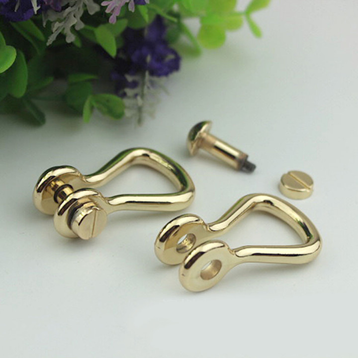 Карабин-подкова металлический 20 мм