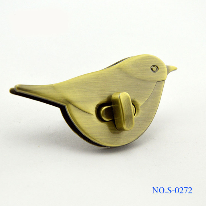 Застежка декоративная для сумки Птичка S-0272