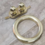 Застежка декоративная для сумки Кольцо