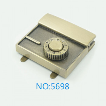 УЦЕНКА! Застежка портфельная с кодовым замком арт.5698