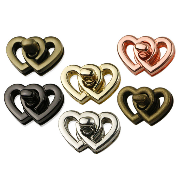 Застежка для сумки Сердце