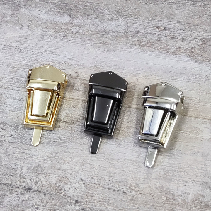 Застежка портфельная 20 мм скошенная