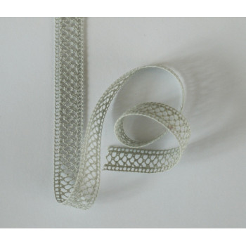 Тесьма хб Дорожка серая 13 мм
