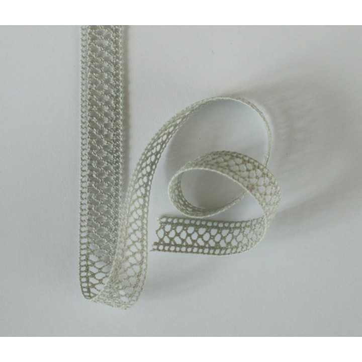 Тесьма хб Дорожка серая 13 мм