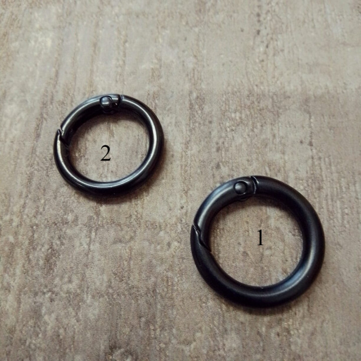 Кольцо-карабин разъемное 16,5 мм