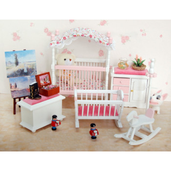 Детская комната для кукольного дома 1:12