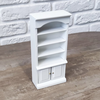 Шкаф для кукол с полками Белый