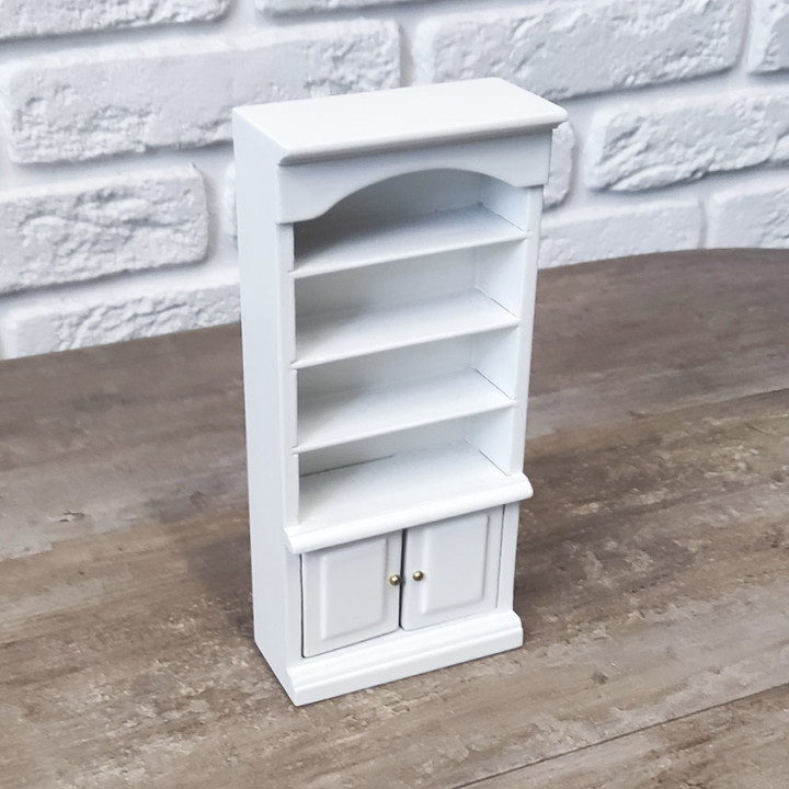 Шкаф для кукол с полками Белый