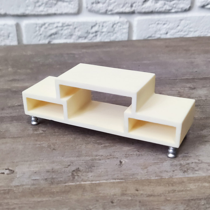 Тумба для кукол под ТВ пластик Миниатюра 