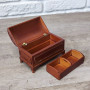 Сундук деревянный для кукол Миниатюра 1:12
