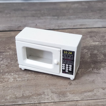 Микроволновка для кукольной кухни Белый/Серебро