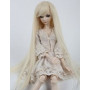 Парик для кукол длинный FBE007А блонд размер А