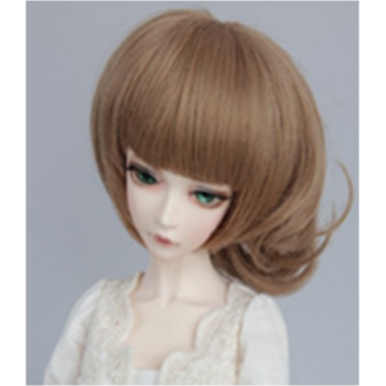 Парик для кукол короткий FBE026А цвет 22# размер А