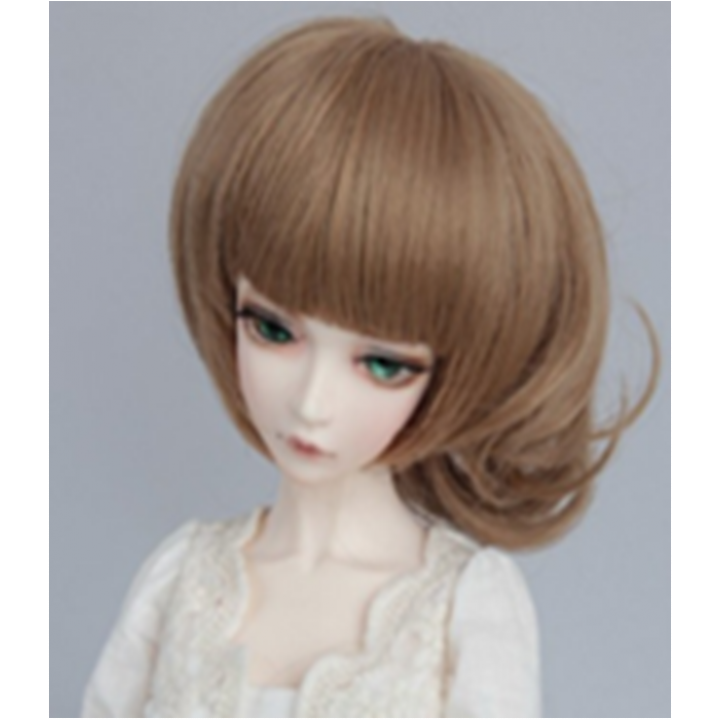 Парик для кукол короткий FBE026C цвет 22# размер С