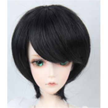 Парик для кукол каре FBE054C цвет 1# размер С