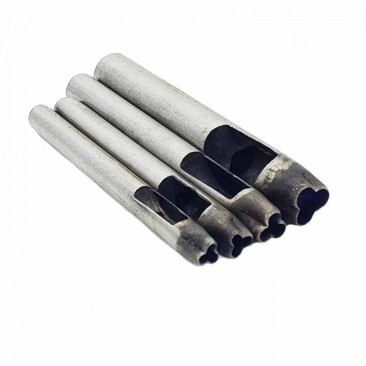 Пробойники фигурные Клевер 3-15 мм