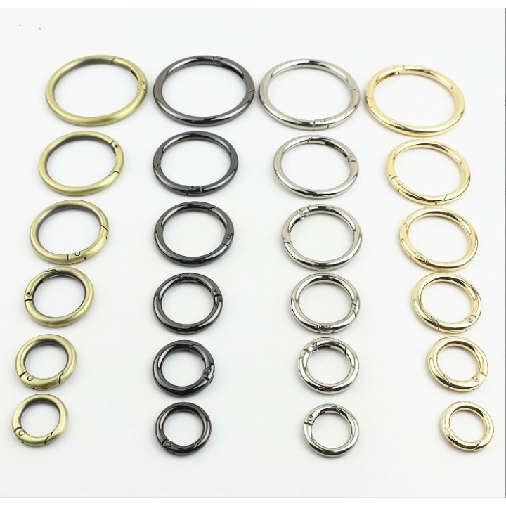 Кольцо-карабин разъемное 10-50 мм