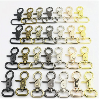 Карабин металлический 20-50 мм с собачкой арт.10235