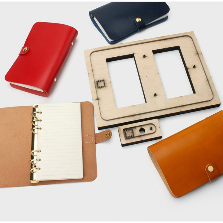 Штанцформа для кожи Обложка для блокнота А6