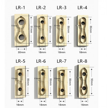 Штанцформы (вырубные штампы) для кожаных ремешков